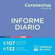 CORONAVIRUS: segundo caso positivo en Junín 15