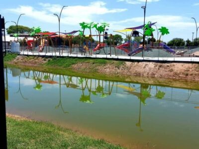Parque Belgrano: El municipio anunció el avance con la etapa de aireación del lago 10