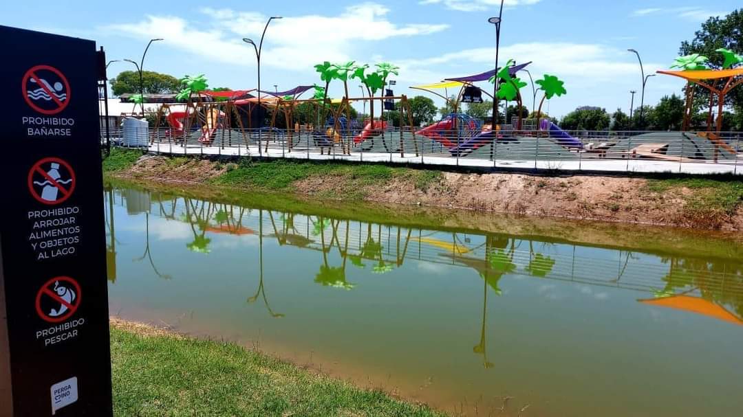 Parque Belgrano: El municipio anunció el avance con la etapa de aireación del lago 4