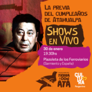 Show en vivo para festejar el cumpleaños de Atahualpa Yupanqui 15