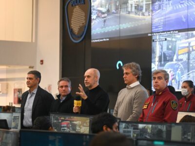 Rodríguez Larreta anunció que la Ciudad de Buenos Aires ya tiene el 75% del territorio con videovigilancia 15