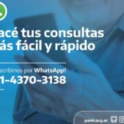 PAMI dispuso un asesor por WhatsApp para consultas 7