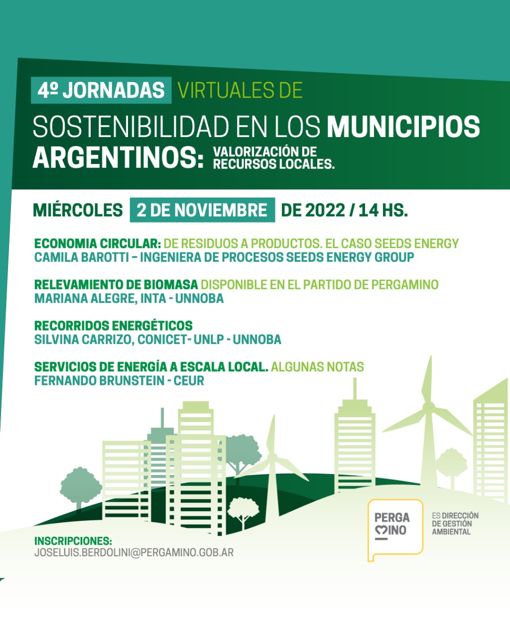En Pergamino: Jornada sobre la sostenibilidad en los municipios argentinos 1