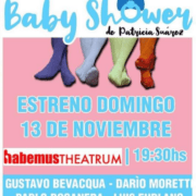 Este domingo se presenta "Marte Baby Shower" en Habemus Theatrum 14
