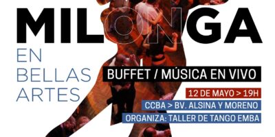 Hoy viernes: Milonga en Bellas Artes 10