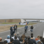 Alberto Fernández inauguró un nuevo tramo de la Autovía Pilar-Pergamino 27